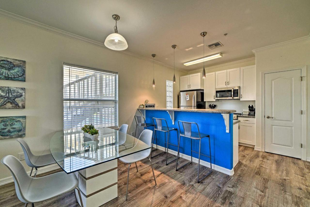 Modern Island Condo With Pool Steps To The Beach! South Padre Island Εξωτερικό φωτογραφία