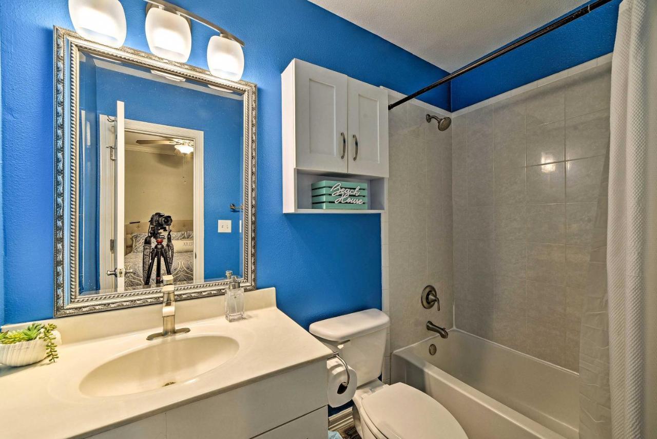 Modern Island Condo With Pool Steps To The Beach! South Padre Island Εξωτερικό φωτογραφία